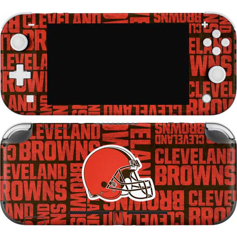 NFL Cleveland Browns - Blast Nintendo Switch Lite Skin